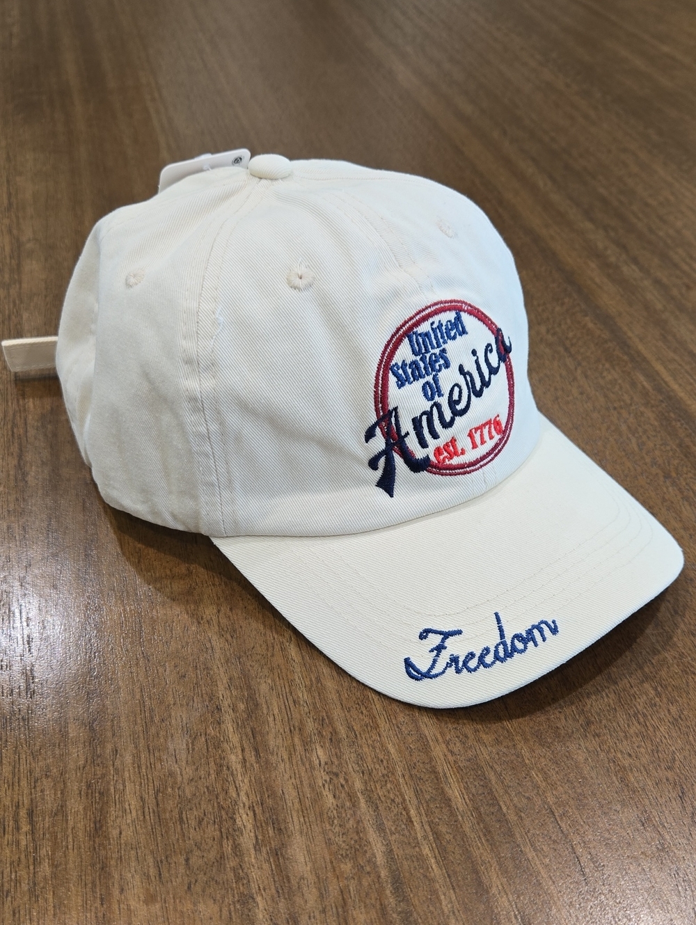 '(250th) United States of America' Embroidered Baseball Cap